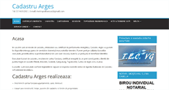 Desktop Screenshot of cadastruarges.com
